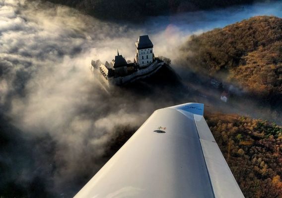 Sightseeing flights by plane